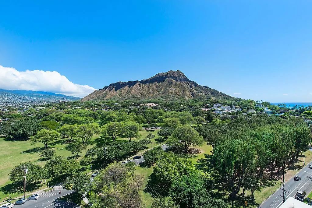 Diamond Head Beach Hotel location